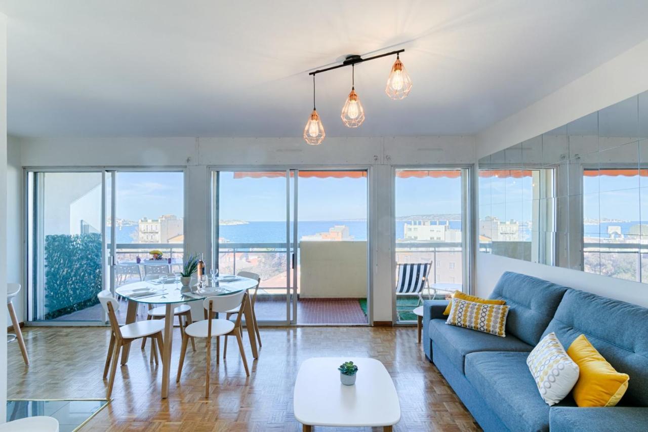 Vue Feerique Sur La Mer - Air Rental マルセイユ エクステリア 写真