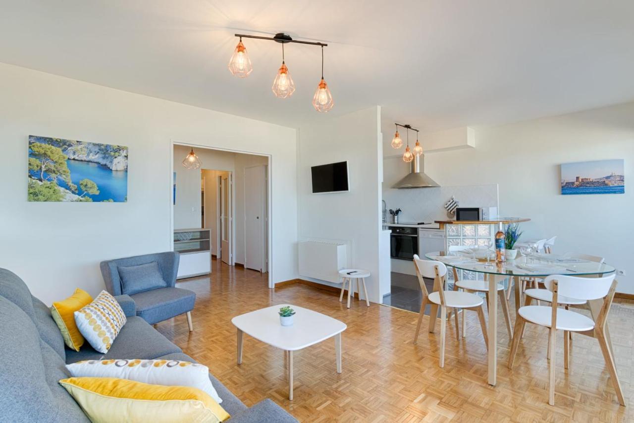Vue Feerique Sur La Mer - Air Rental マルセイユ エクステリア 写真