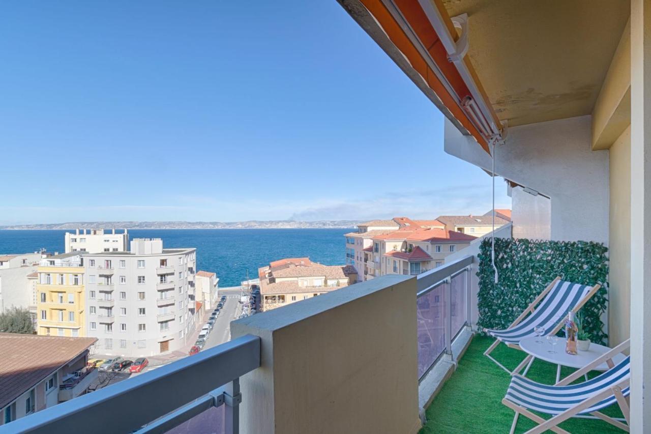 Vue Feerique Sur La Mer - Air Rental マルセイユ エクステリア 写真
